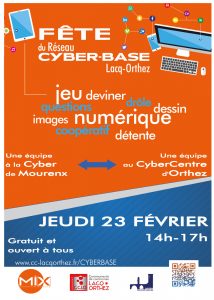 Fete du réseau Cyber-base Lacq-Orthez 2017