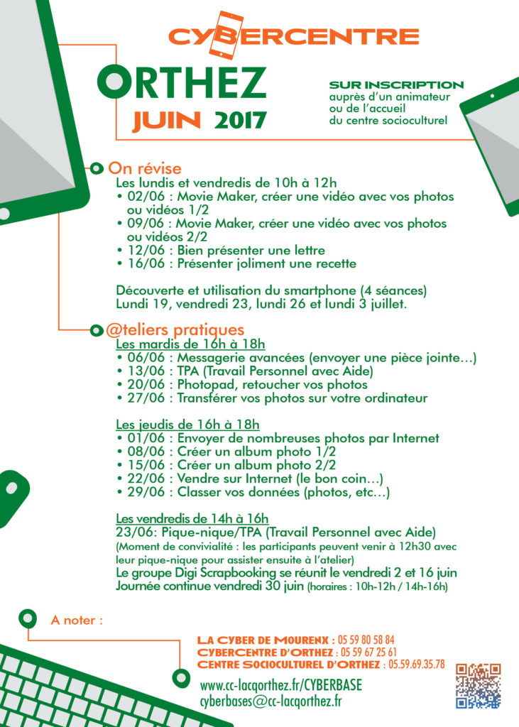 Programme atemiers Cybercentre orthez juin 2017 - Copie