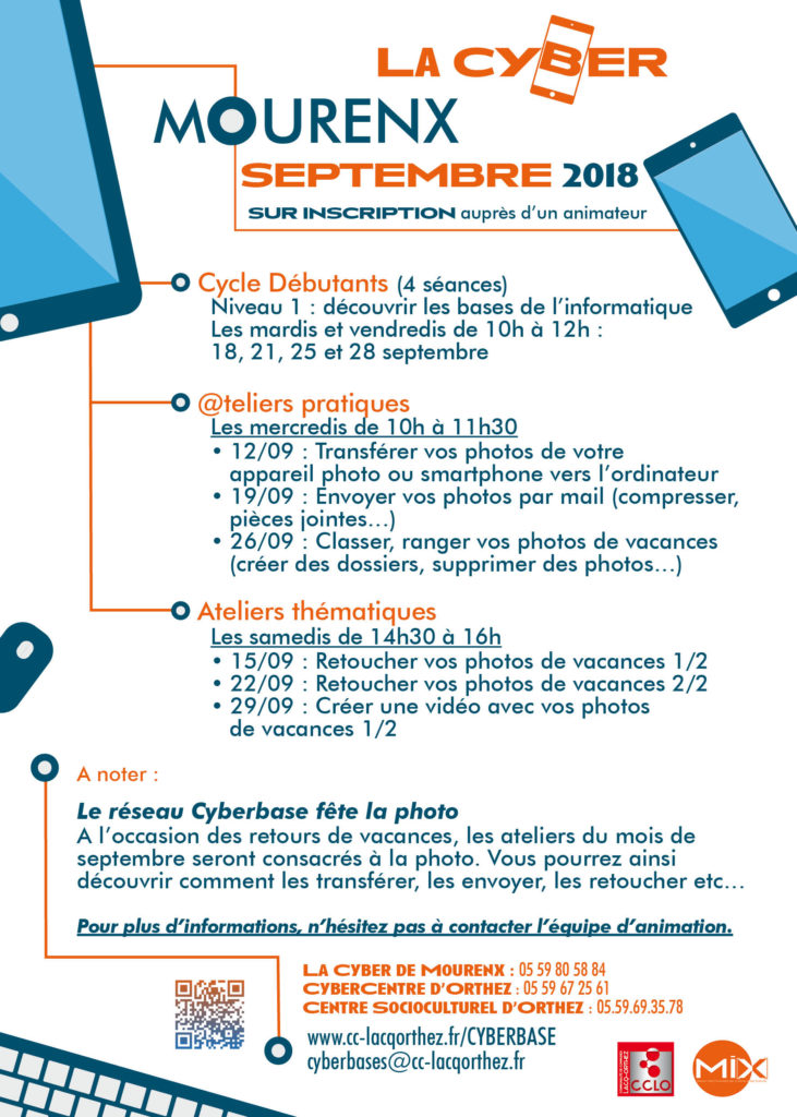 Ateliers septembre Mourenx