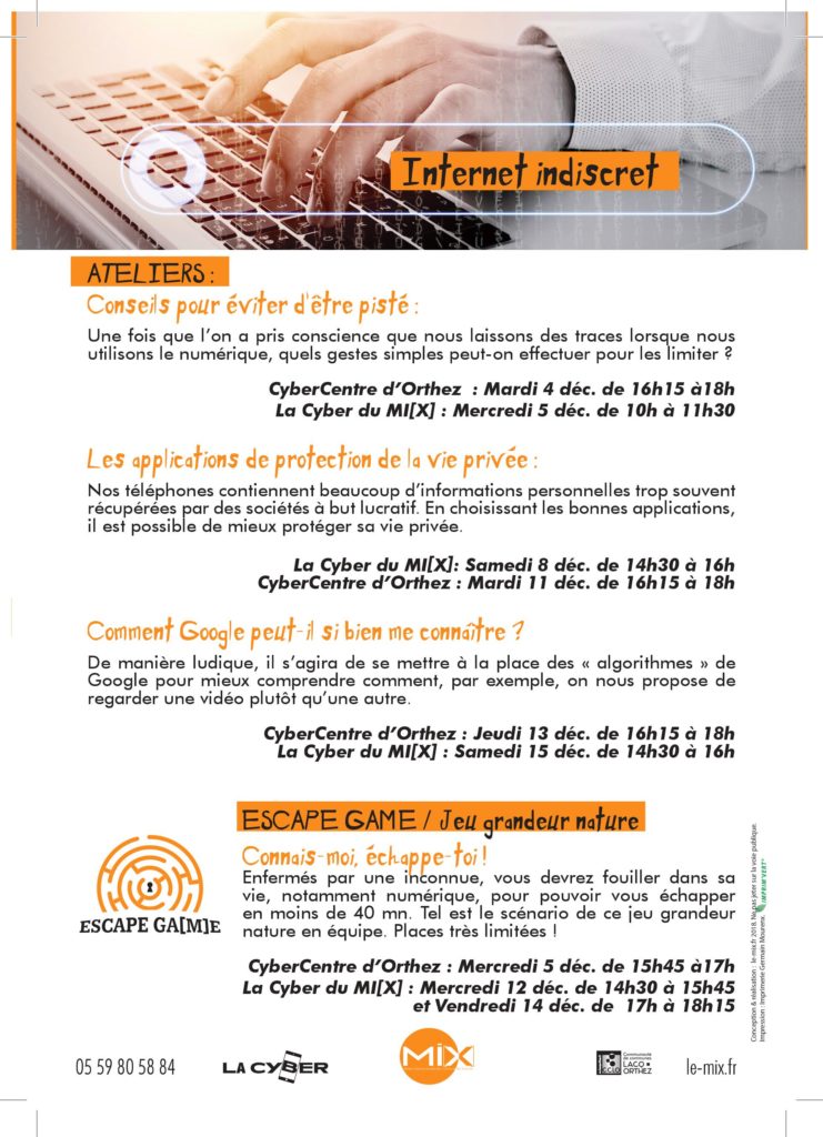 Flyer Internet Indiscret