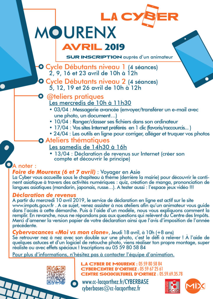 programme cyber-base Mourenx