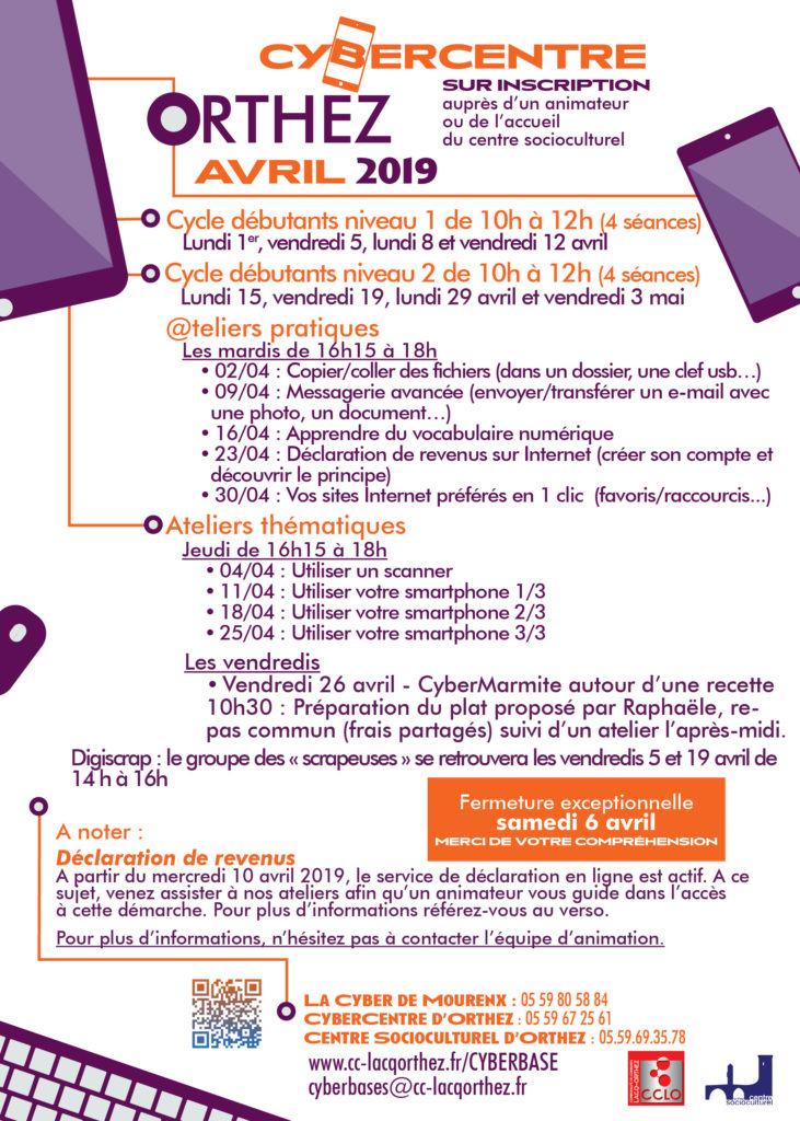 programme cyber-base orthez