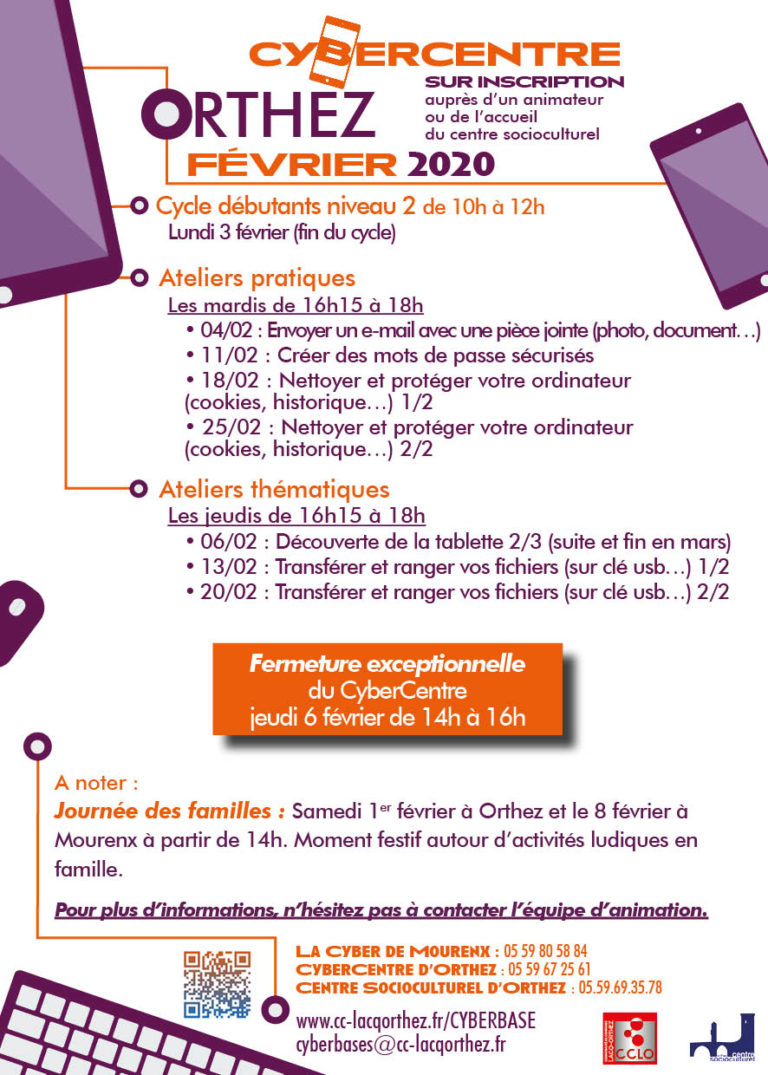 programme orthez février 2020