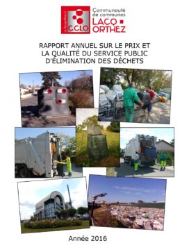 Document qui retrace en quelques pages, l'organisation, des données chiffrées et le coût de notre service déchets en 2016. - Agrandir l'image, fenêtre modale