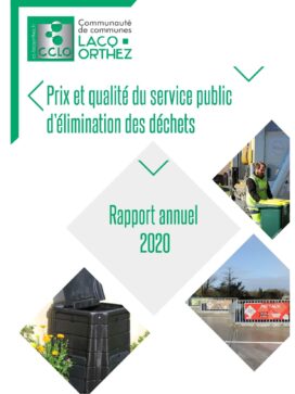 Document qui retrace en quelques pages, l'organisation, des données chiffrées et le coût de notre service déchets en 2020. - Agrandir l'image, fenêtre modale