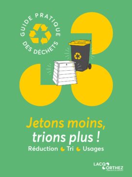 Le guide des déchets, sorti en janvier 2024, permet de tout savoir sur le tri des déchets, et met à disposition des contacts utiles comme ceux des déchetteries. - Agrandir l'image, fenêtre modale