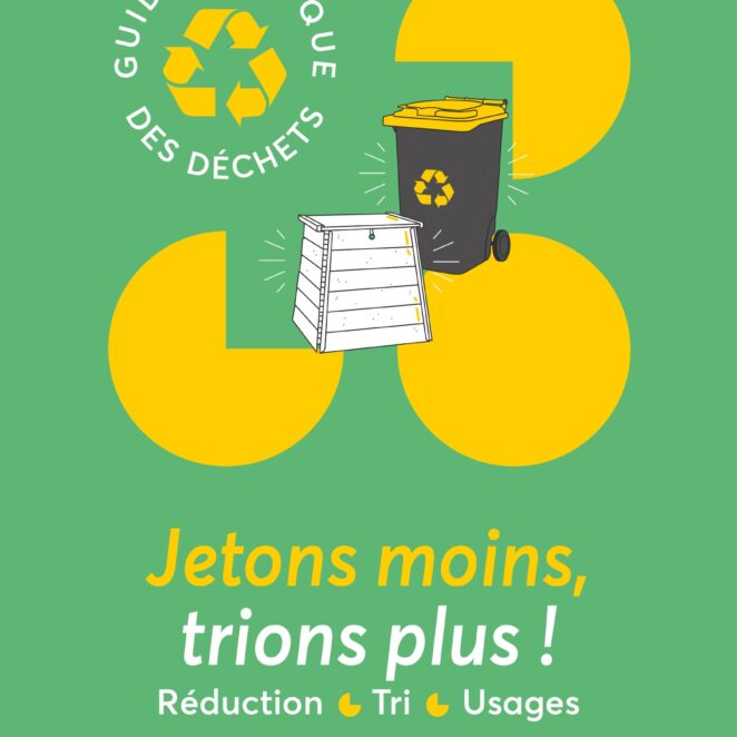 Le guide des déchets, sorti en janvier 2024, permet de tout savoir sur le tri des déchets, et met à disposition des contacts utiles comme ceux des déchetteries.