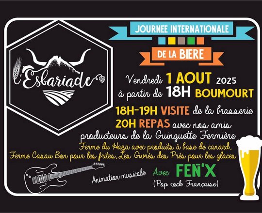 Journée internationale de la bière - BOUMOURT