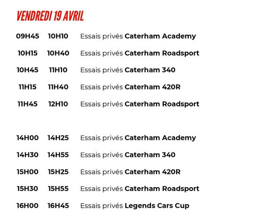 Caterham compétition – Legends Cars Cup - ARNOS