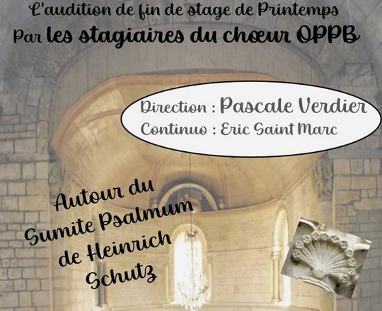 Audition de fin de stage de musique baroque - LACOMMANDE
