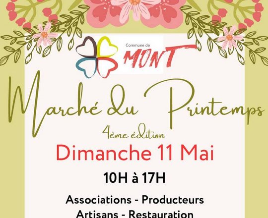Marché du printemps - MONT