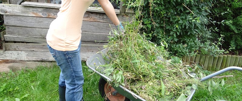paillage pour compost
