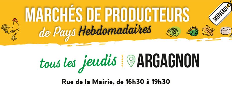 Marché haebdomadaire Argagnon