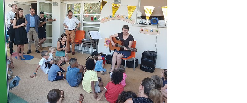10 ans de la crèche de Lagor