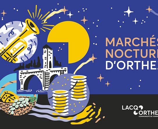 Marché nocturne - ORTHEZ