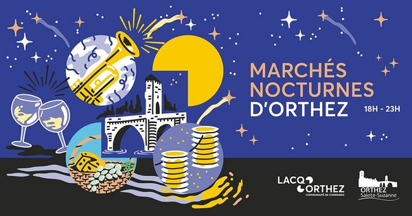 Marché nocturne - ORTHEZ