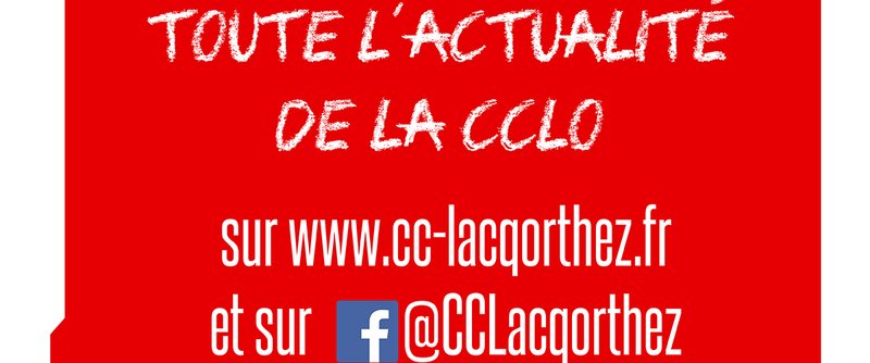 Suivez la CCLO sur facebook !
