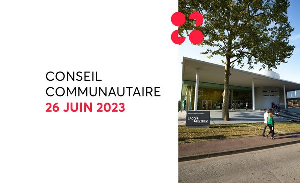 Conseil communautaire du 26 juin 2023 - MOURENX