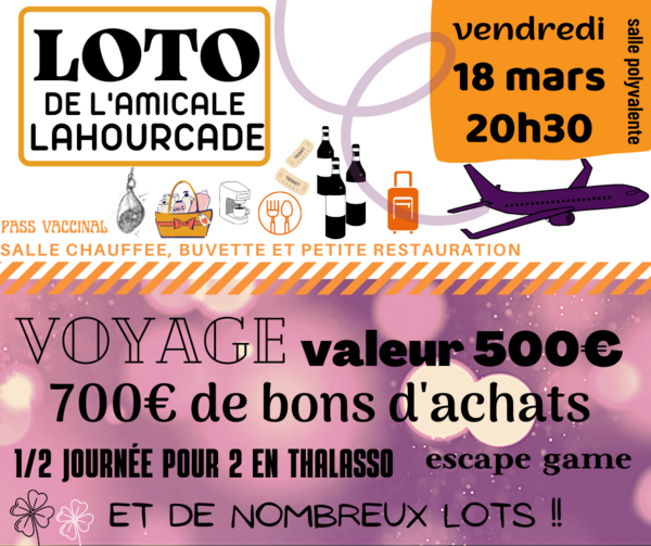 Loto de L'Amicale Lahourcade - Lahourcade