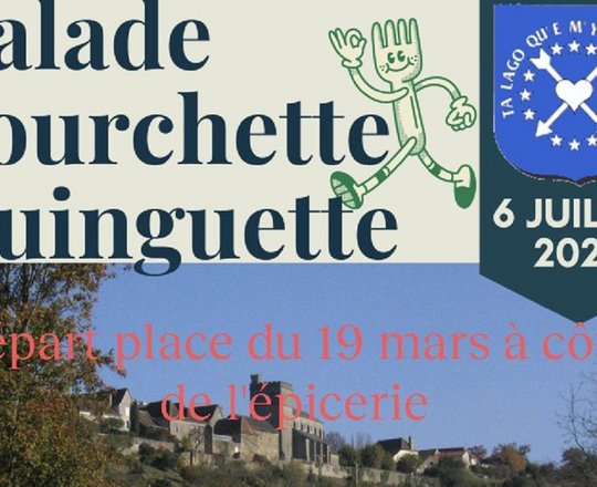 Journée balade, fourchette, guinguette - LAGOR
