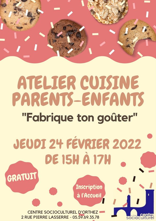 Atelier cuisine Parents-Enfants - Orthez - Sainte-Suzanne