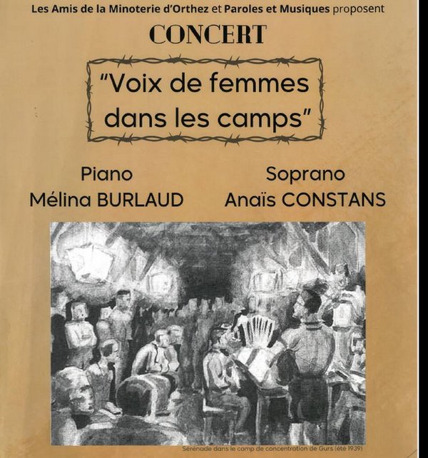 Concert : Voix de femmes dans les camps - ORTHEZ