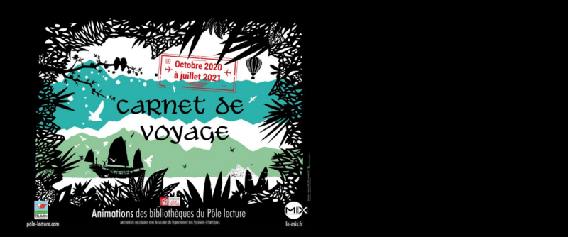 carnet de voyage par le réseau pôle lecture