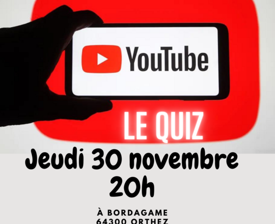 Quiz : Perdu sur youtube - ORTHEZ