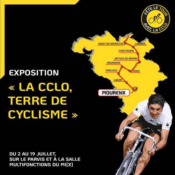 Exposition « La CCLO, Terre de cyclisme » - Mourenx