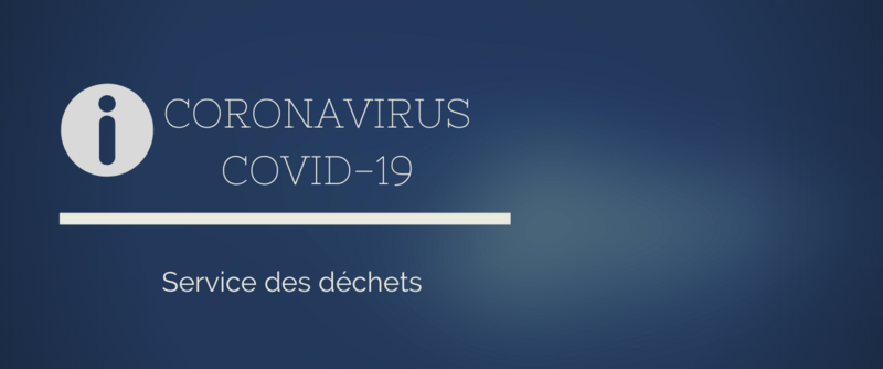 Collecte des déchets et crise sanitaire