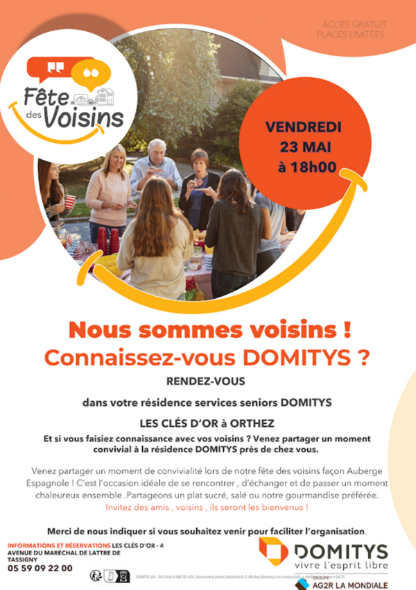 Fête des voisins - ORTHEZ