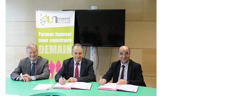 Signature de la convention CCLO-UPPA