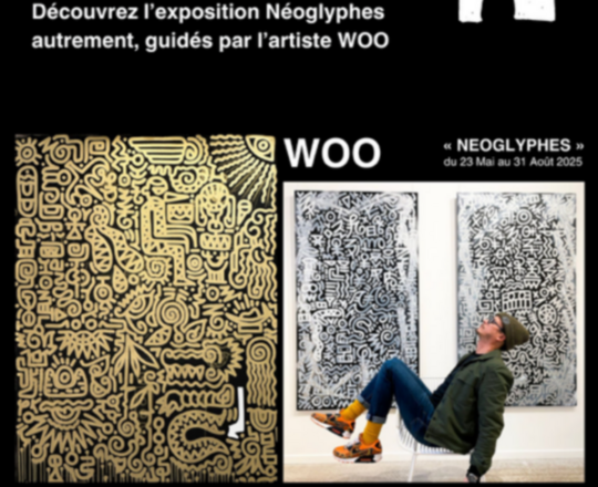 Visite guidée de l'exposition Néoglyphes - LACOMMANDE
