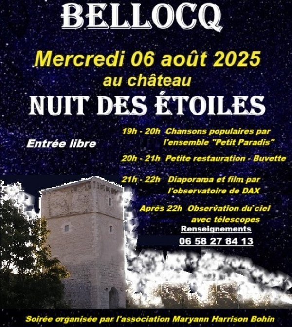 Nuit des étoiles - BELLOCQ