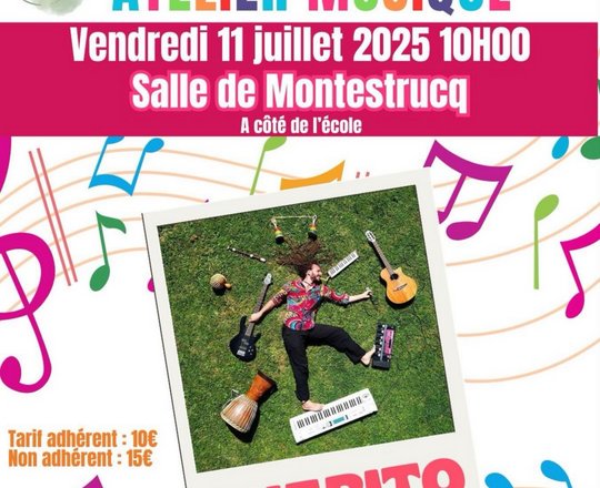 Atelier musique - OZENX-MONTESTRUCQ