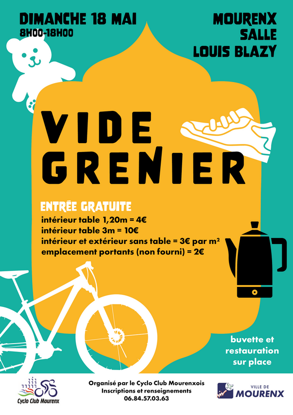Vide grenier - MOURENX