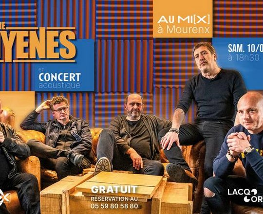 Concert : The Hyenes unplugged - MOURENX