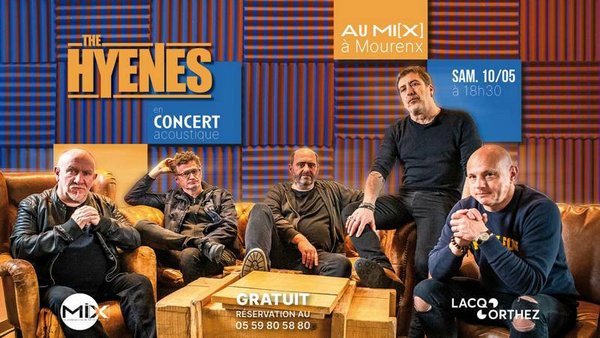 Concert : The Hyenes unplugged - MOURENX