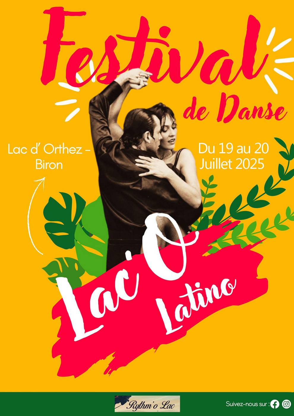 Festival Lac'O Latino : Stages de danses Latines - ORTHEZ